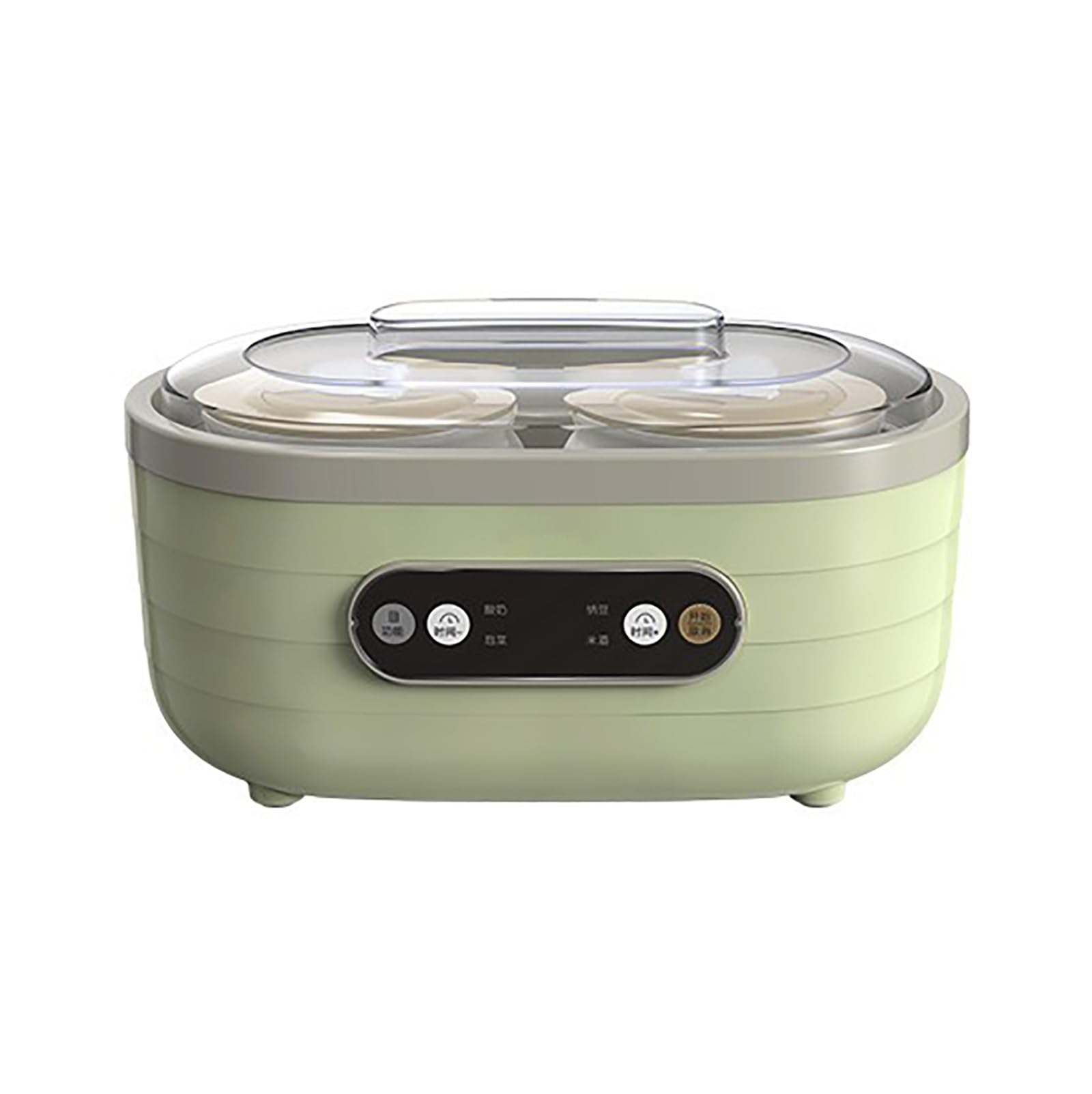 vfdaSWQQ Yoghurt maker, Probiotic with 2 Large and 6 Small Cups, Easy to Operate, Suitable for Home Use