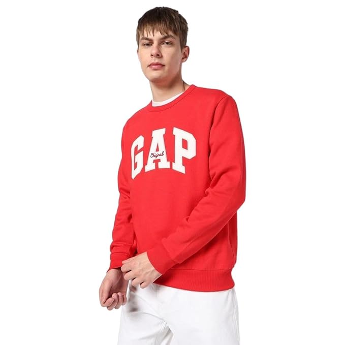 Minimal Logo Crew Sweatshirt