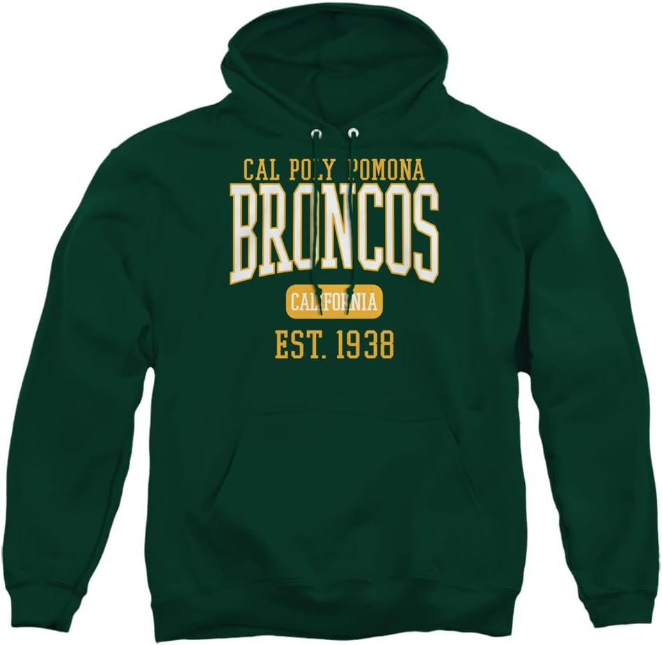 LOGOVISION California State Polytechnic University Pomona Official Est. Date Unisex Adult Pull-Over Hoodie