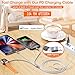 Multi Charging Cable for Apple Watch Charger 4FT, 3 in 1 Charging Cable USB A/C to Lightning Type C USB C Cord iWatch Magnetic Wireless Charger Wire for Apple iWatch iPhone Android Phone