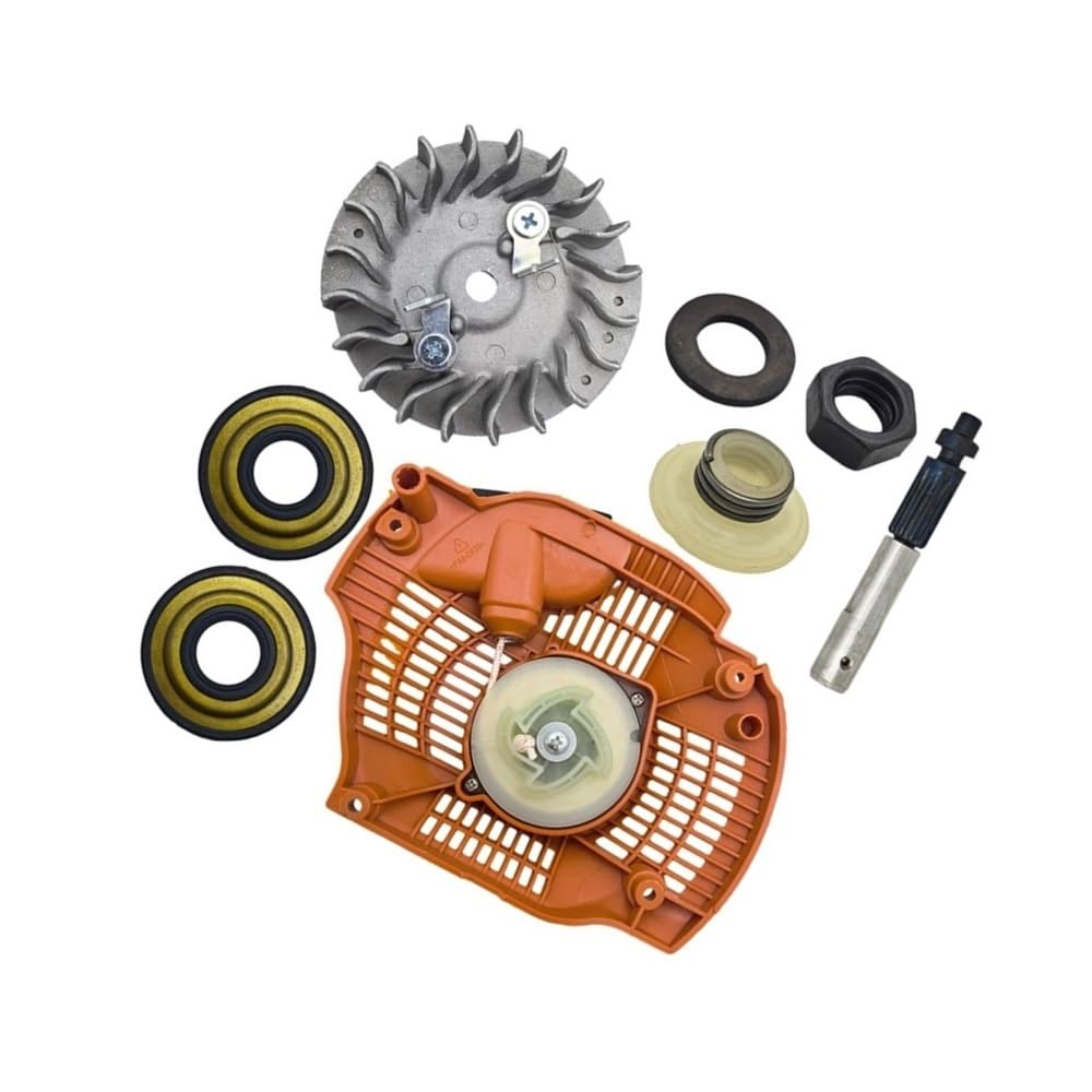 Volant moteur pour tronçonneuse 445 et 450 avec pompe à huile et joint