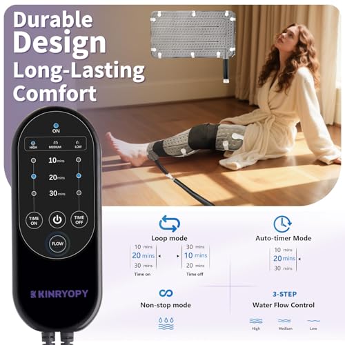Image of Cold Therapy Machine for Hip, Ice Machine Pain Relief for Post Surgery Recovery with Timer, Hip Replacement Pad Recovery System, Cryotherapy Pain Relief w /Compression Pad