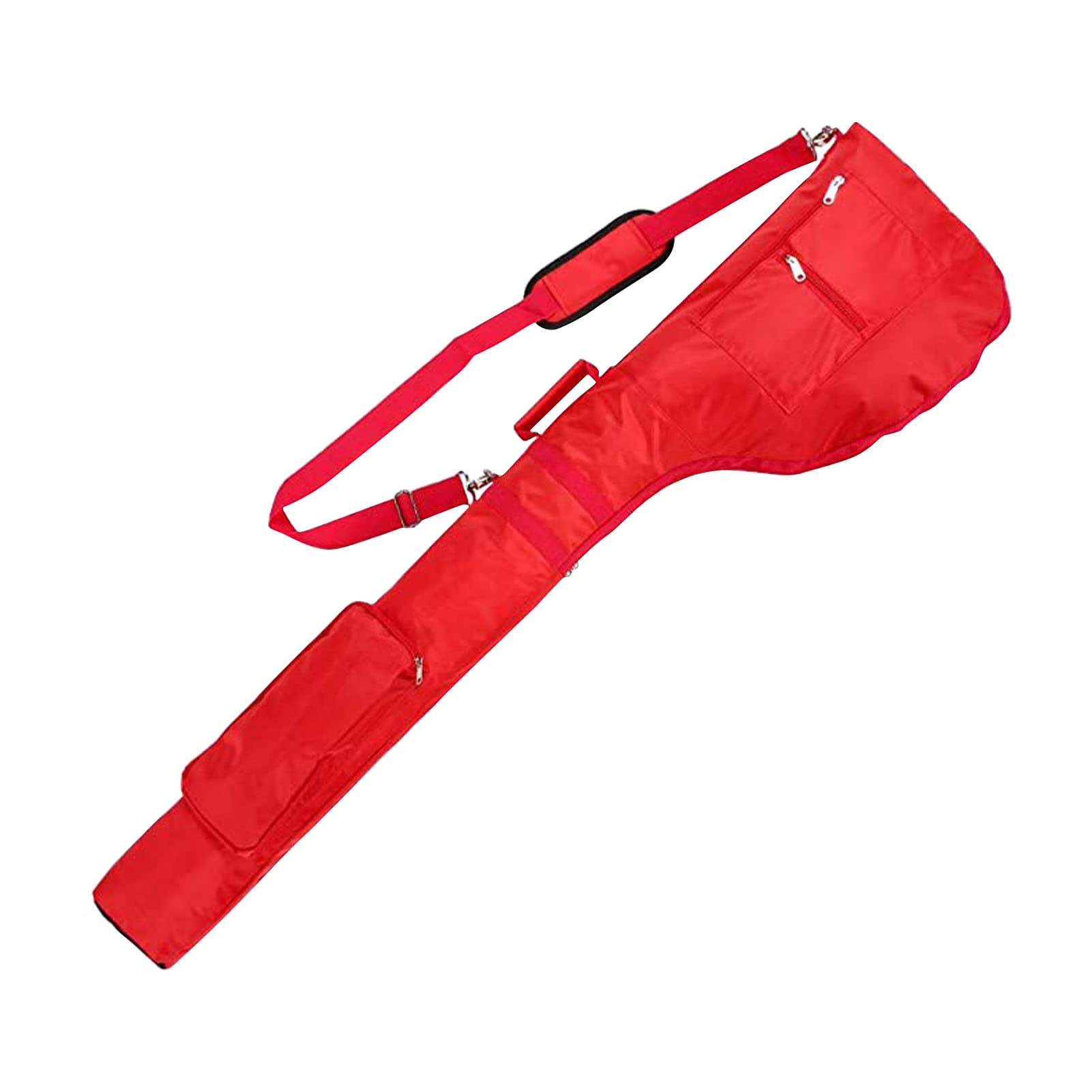 Sunday Golf Bag Lightweight Golf Carry Bag Foldable Club Bag - Lightweight Driving Range Carry Bag, Holds 7-10 Clubs