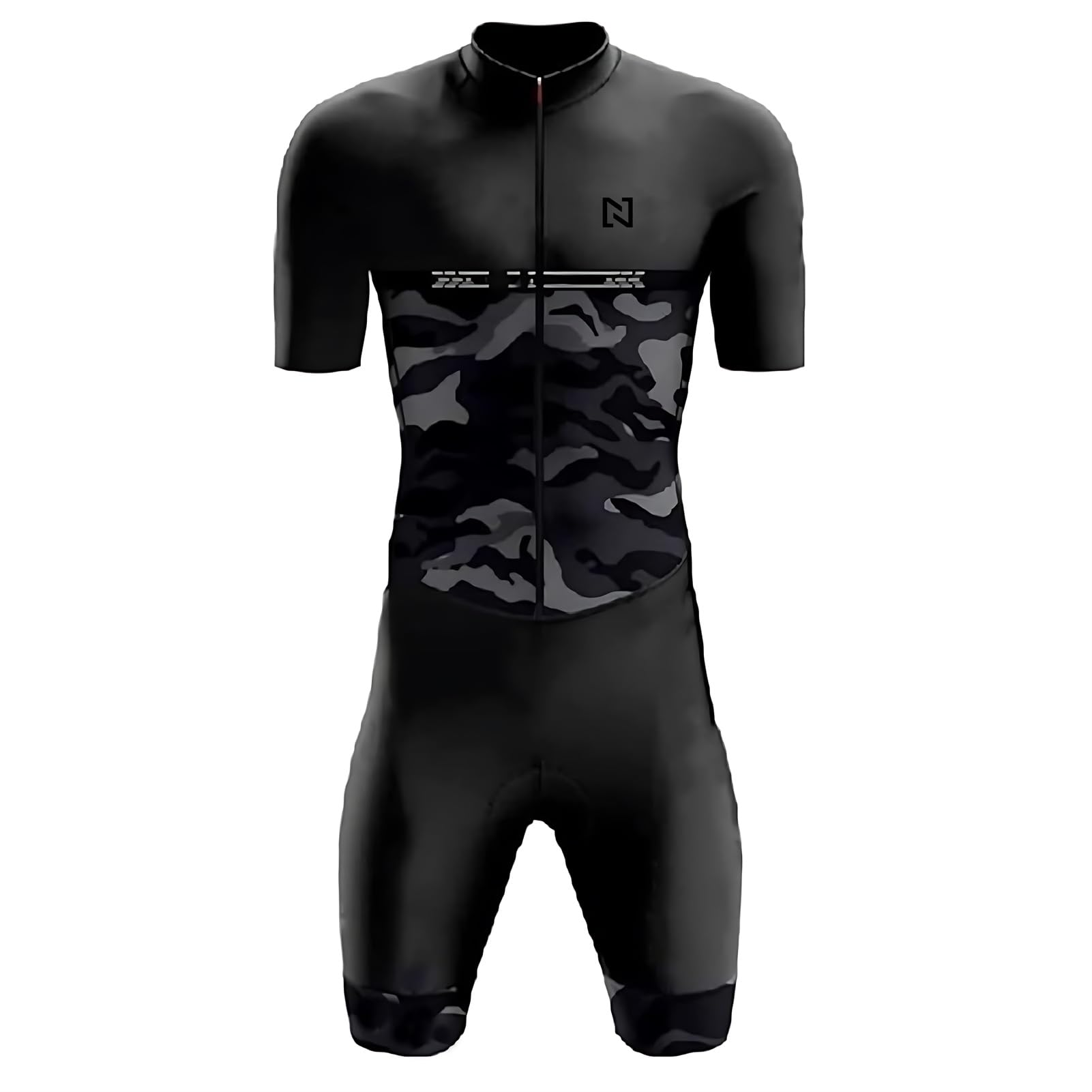 Triathlon Suit Men’s – Quick Dry, Breathable, Sleeveless TriSuit for Swimming, Cycling, Running, Duathlon – One Piece Bodysuit for Bicycle Training,Men's Elite Trisuit