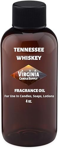 Tennessee Whisky Type Aceite de fragancia (nuestra versión de la marca) (botella de 4 onzas) para fabricación de velas, fabricación de jabón,