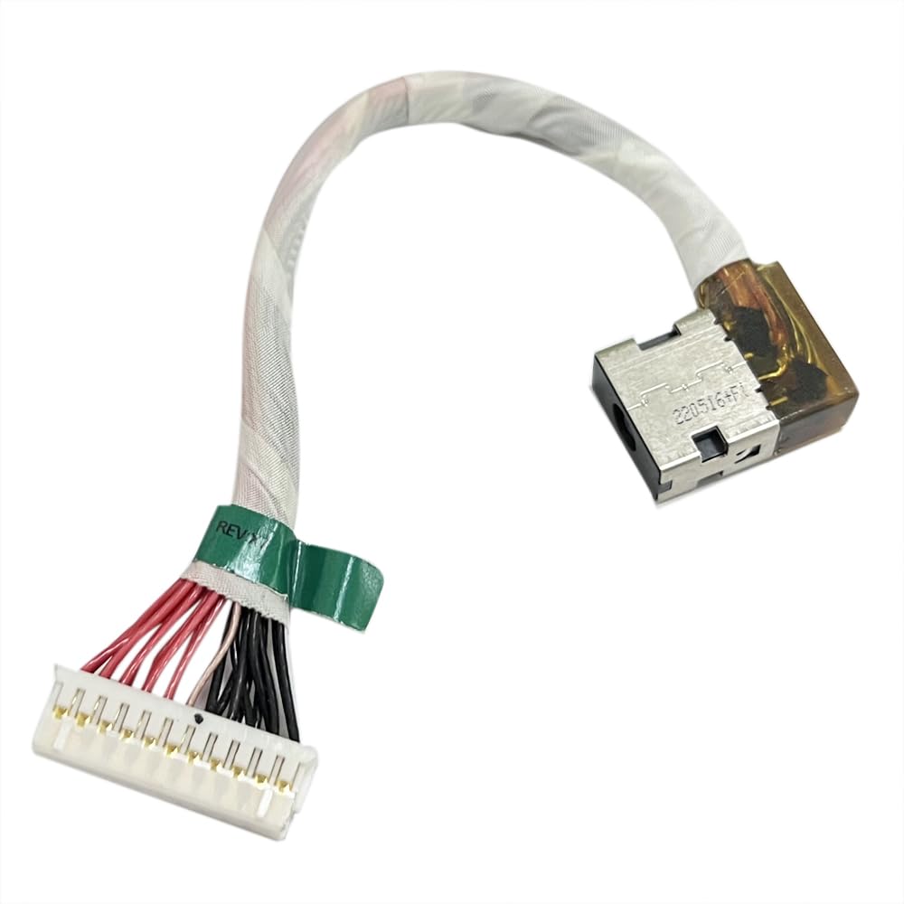 Gintai DC Power Jack Cavo per HP Omen 17-CK 17-CK1000 17T-CK 17T-CK000 | M45544-S32 M57115-001 Connettore Alimentazione Carica