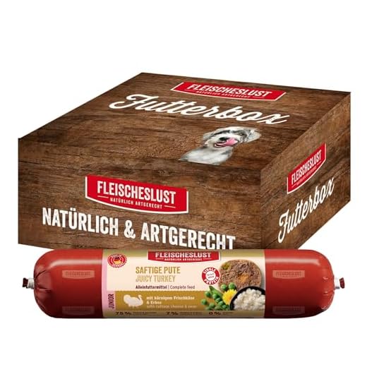 Fleischeslust Futterbox für Welpen