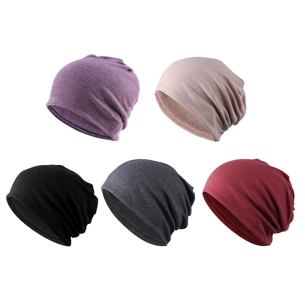 Snappsy Unisex Soft Cotton Slouchy Baggy Beanie Chemo Hat Slouchy Cap Purple|Clothing, Shoes & Accessories | Womens Accessories |Hats|1 Piece Slouchy Hat-picture-22