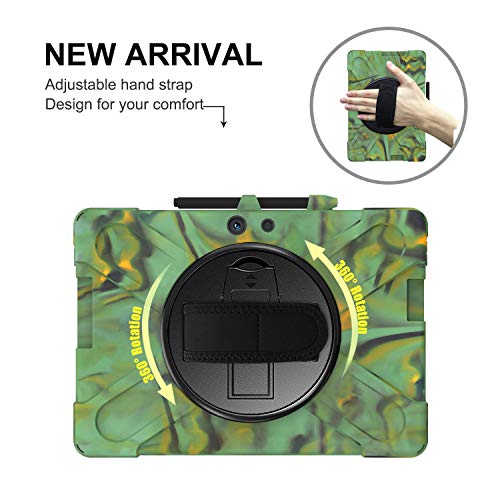 Coque pour Microsoft Surface Pro X antichoc et robuste avec béquille rotative
