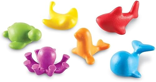 Miniatura 4 de Learning Resources figuras del océano Under the Sea para contar