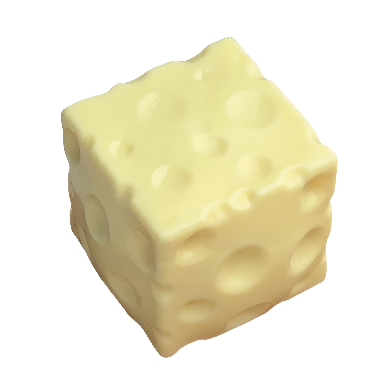 Crunchy Cheese Squeezed Cube Sound Effects 5cm Cheese