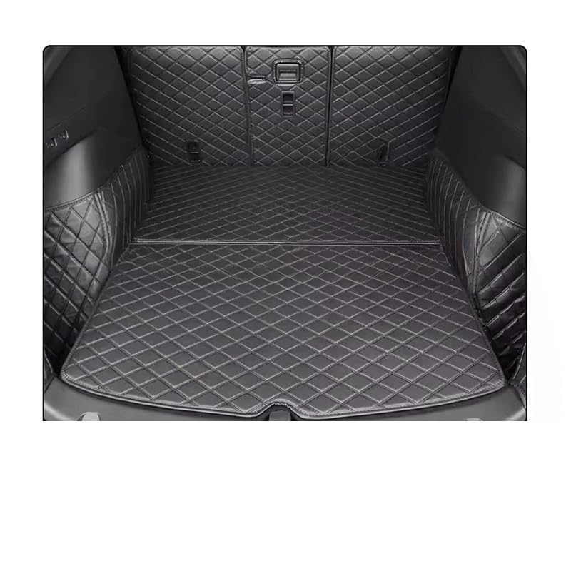 Tapis de coffre pour Tesla Modèle Y : couverture de protection avant et arrière en cuir PU