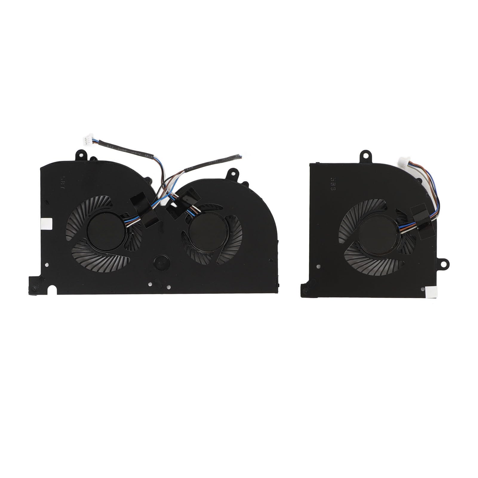 Dpofirs Set di Ventole di Raffreddamento CPU e GPU di Ricambio per Laptop, Design Compatto a Doppia Ventola, Adatto per GS75 P75 MS 17G1 MS BS5005HS U3I BS5005HS U3J per Professionisti IT