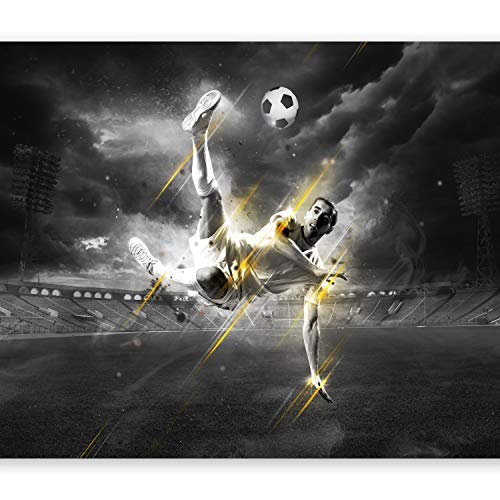 murando - Vlies Fototapete Fussball 400x280cm Foto tapete Schlafzimmer...