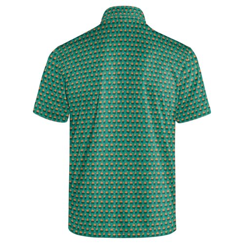 Golf Shirts for Men Mixed Martial Golf Polo Polos Shirts for Men miniatura 4