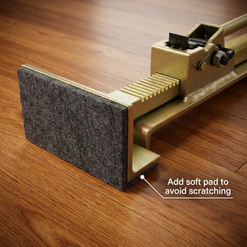 QWORK Flooring Jack – Ratcheting Alignment Tool for Hardwood Installation, Edge Tightening & Board Straightening by QWORK - Image 6