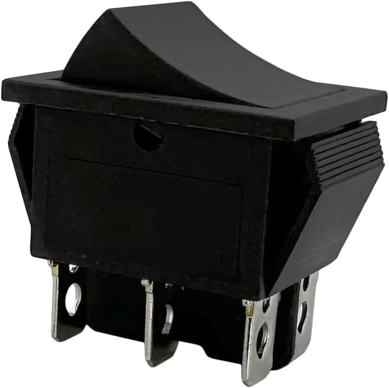 Shifter Rocker Switch Replacement for Mattel Power Wheels, 6 Pin DPDT, On-Off for Kids Ride-Ons - 00801-1775