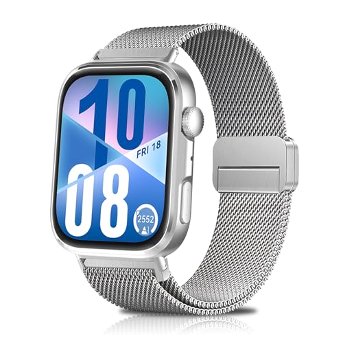 [MosFoil] Huawei Watch Fit 4 Pro/Fit 4 / Fit 3 �����o���h �~���l�[�[ �����x���g �X�e�����X�� �t�@�[�E�F�C�E�H�b�`�t�B�b�g4 pro �o���h ���C�o�b�N���t�� �}�O�l�b�g�� huawei watch fit