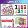 Weaving Loom Refill Loops Kit – Loom Refill Loops for Weaving Potholder Loom Kit - Arts and Crafts for Kids Ages 6 7 8-12 13 Girls Boys Adults - Crafts Supplies 224 PCS in 8 Bright Colors #2