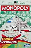 monopoly gioco shop online Versione Italiana Hasbro Monopoly - Travel, Gioco in Scatola [Versione Italiana]