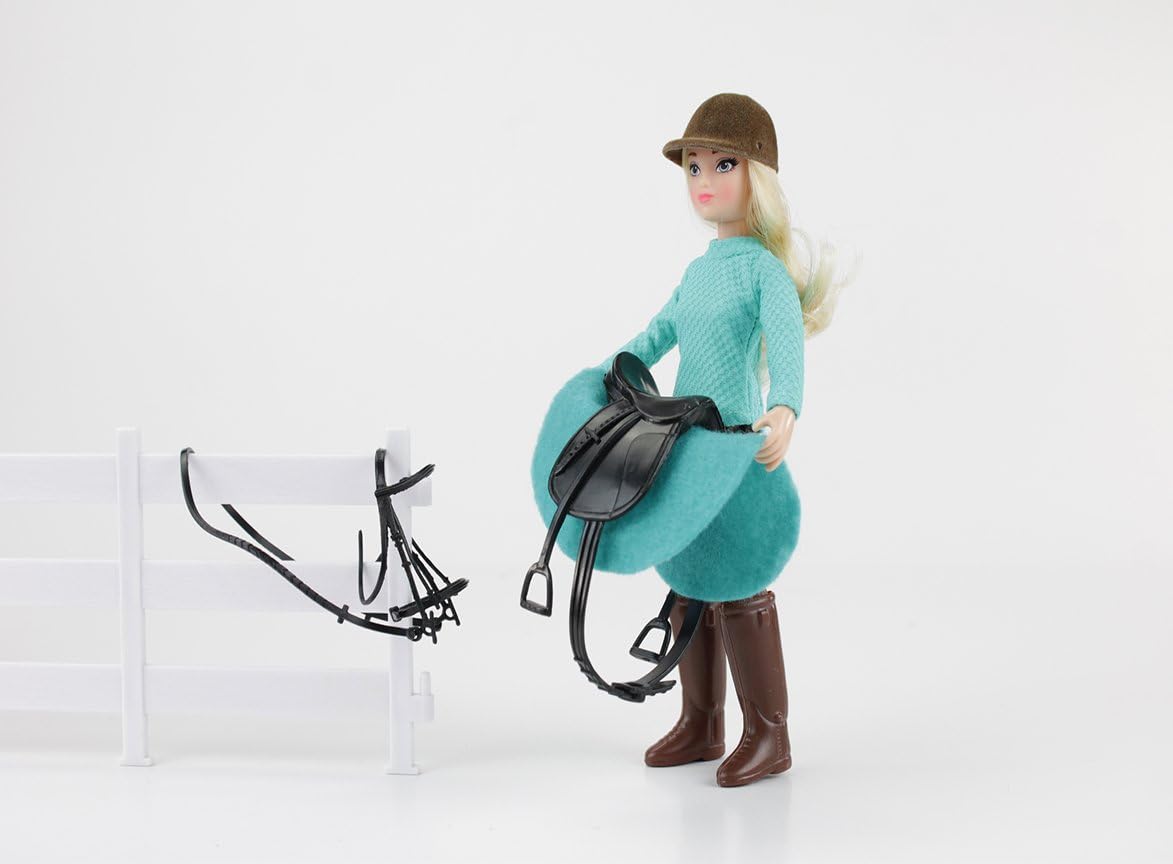 Breyer Freedom Series (Classics) Heather English Rider, Blue, 6 inch - Image 4