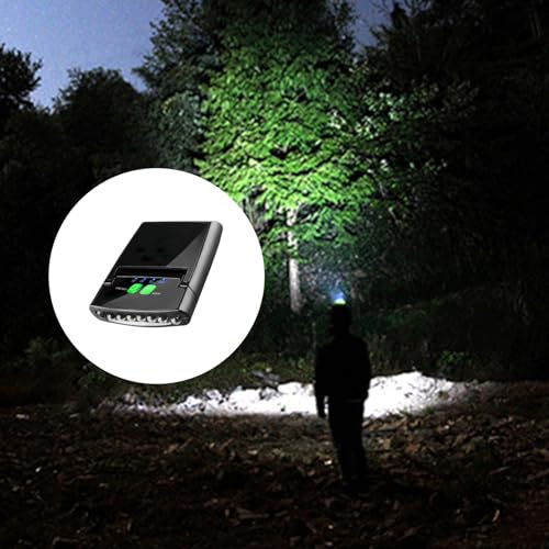 Luces de sombrero recargables USB linterna clip de detección impermeable para pesca 2