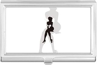 Hot Bra Beautiful Woman Business Card Holder Case Pocket Box Wallet