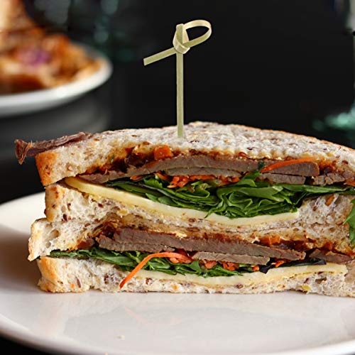 Happyyami 200Pcs Cocktail Picks Tandenstokers Voor Hapjes Fruit Sandwich Bbq Snacks Spiesjes Voor Drankjes - Afbeelding 4