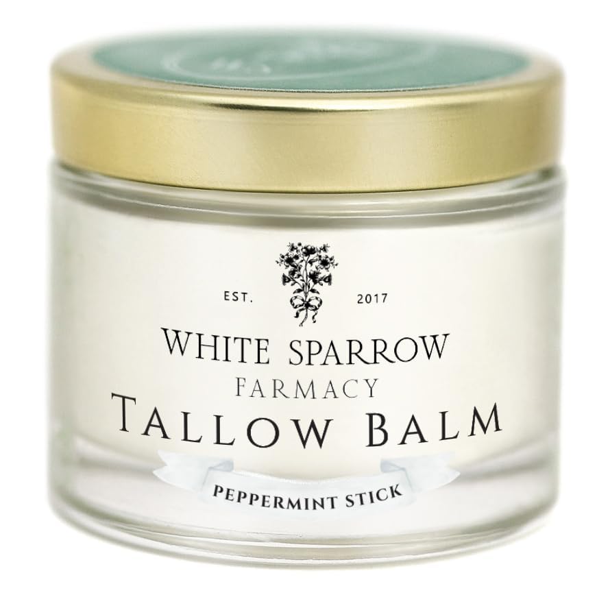 Organic Grass Fed Tallow Balm - Peppermint