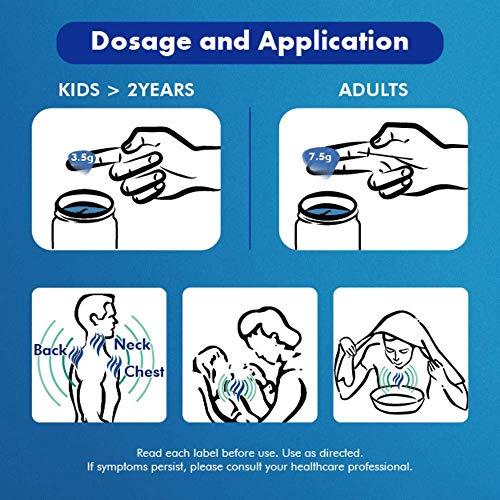 Vicks Vaporub 50ml ml Relief From Cold, Cough, Blocked Nose, Headache, Body Ache, Muscular Stiffness And Breathing Difficulty - Image 6