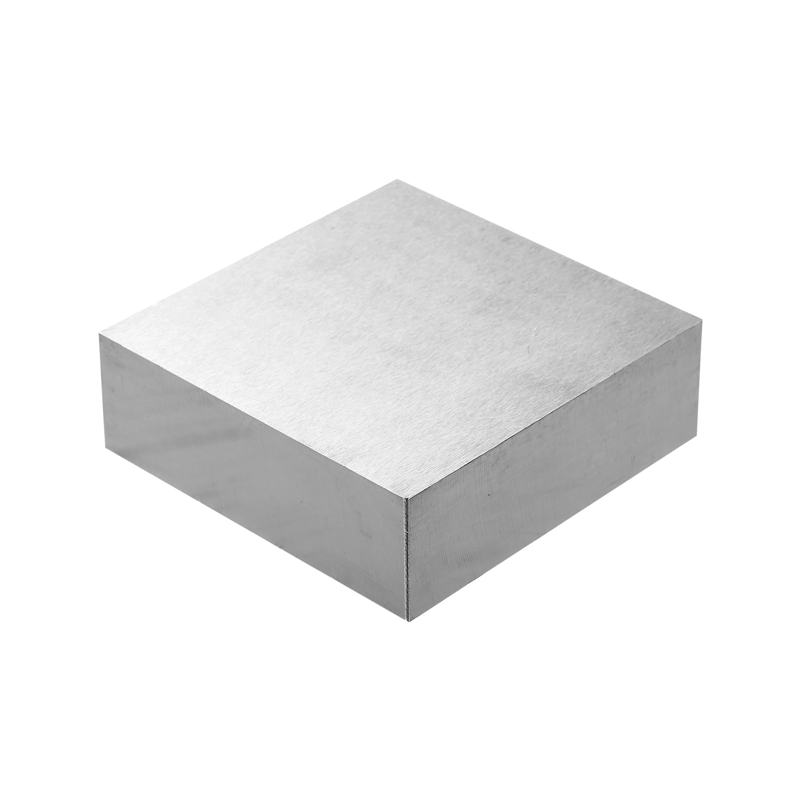 PATIKIL 90x90x30mm Steel Bench Block, Steel Block Metal Bench Block No Holes Matched Hardened Steel Flat 123 Blocks Precision Ground Milling for Jewelry Making Stamping Tool, Square — image 1
