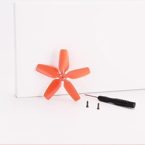 Miniatura 7 de 8 unidades Hélices Avata compatibles con DJI Avata Blades Props Wings accesorios de repuesto naranja-rojo