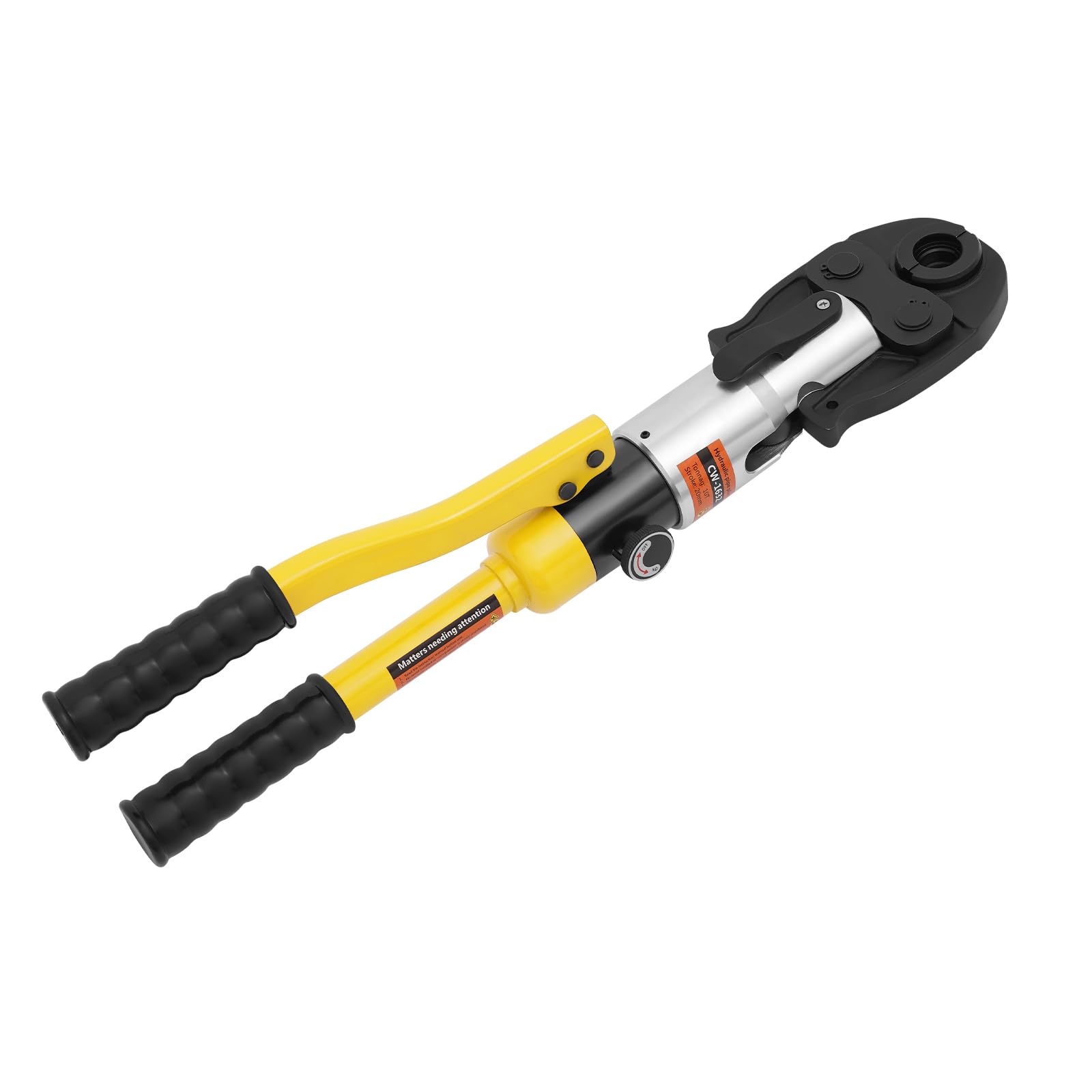 Pinza idraulica TH & M contorno M12/15/18/22/28+TH16/20/26/32 per tubi in alluminio, tubi in plastica, tubi PEX, tubi multistrato, estremità del cavo, connettori nudi e crimping esagonale