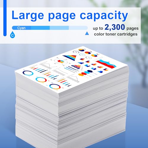 Image of NineLeaf 1 Pack Cyan Toner Cartridge Replacement for Brother TN227 TN-227 TN223 TN227C Work with HL-L3230CDN HL-L3290CDW DCP-L3550CDW MFC-L3770CDW HL-L3210CW Printer