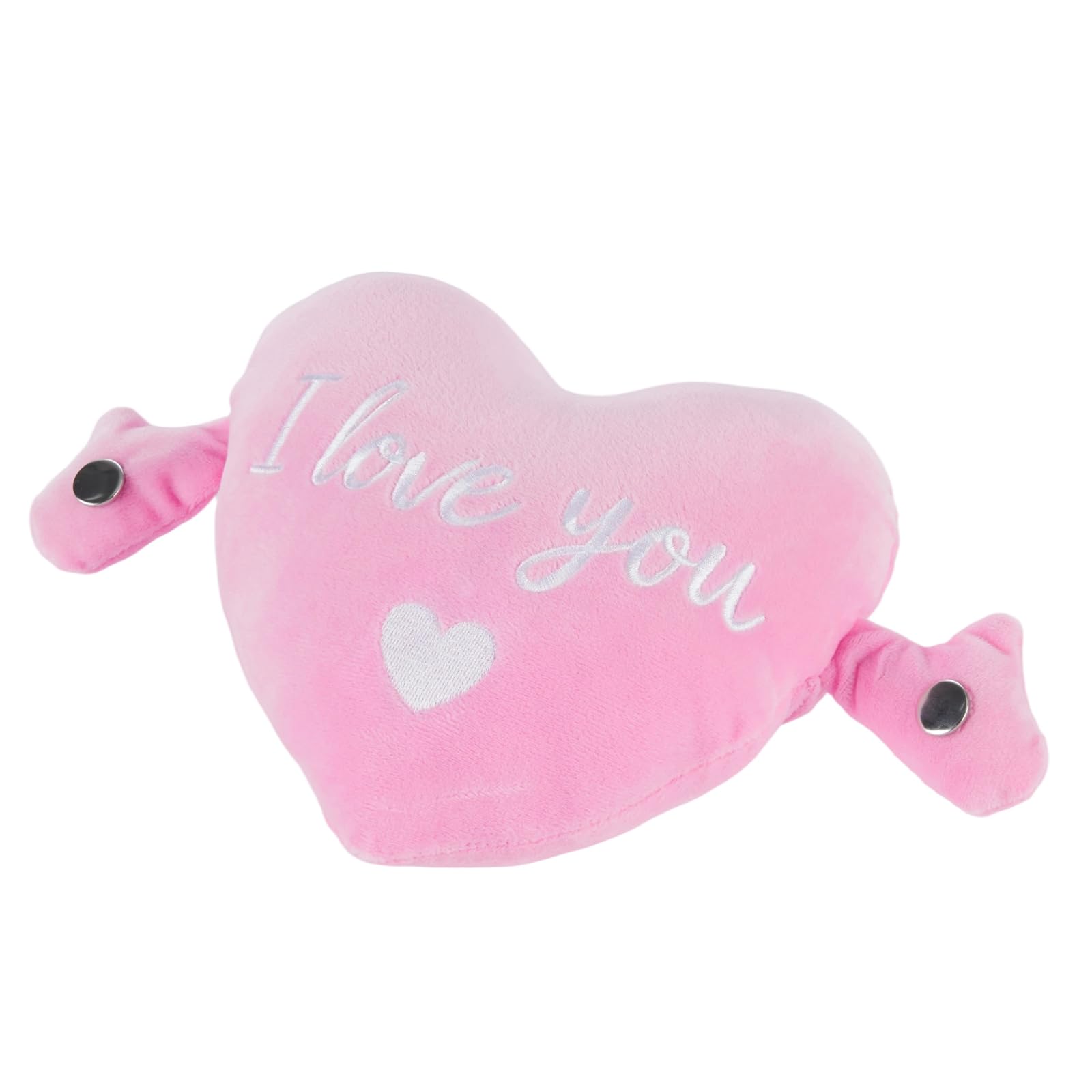 Niceyoeuk Interactive Music Plush Toy,Fun Parent-Child Multiplayer,Gift for Kid Adult (Pink Heart, onesize)