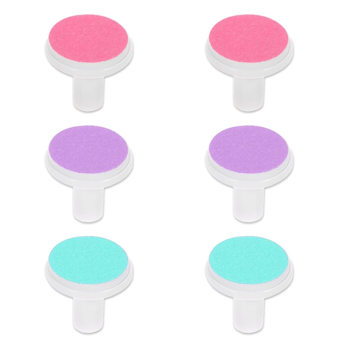 WeddHuis 6PCSTampons de Remplacement pour Lime à Ongles ÉlectriqueTondeuse à Ongles de Remplacement Bébé Lime À Ongles Tampons Accessoires de Remplacement de Lime à Ongles Électrique lime a ongle