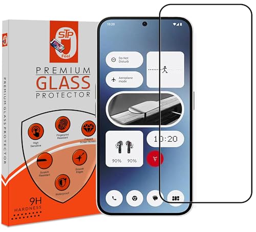 Image of Premium Tempered Glass Screen Protector Guard Compatible For Nothing Phone (2A) Plus 5G / 2A+ Plus 5G (6.7 Inch, Pack of 1) | Edge to Edge Coverage With Easy to installation kit