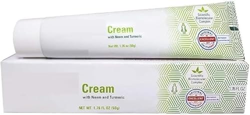NS Cream for Dry, Itchy & Flaky Skin | with Neem and Turmeric for All Types of Psoriasis | Smoothens The Skin | 50g