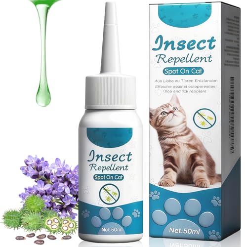 50ml Líquido Removedor de Garrapatas para Perros y Gatos, Protección contra garrapatas Gato y Perro, para Actividades al Aire Libre, Cuidado Diario en el Hogar y al Aire Libre