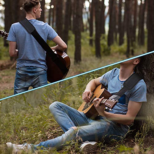 épaulettes en coton doux Coussin de bandoulière pour guitare Respirant Coton perlé Anti-Slip Accessoires d’instruments… - Les Beatles, Paul McCartney, John Lennon, RIngo Starr, George Harrison épaulettes en coton doux Coussin de bandoulière pour guitare Respirant Coton perlé Anti-Slip Accessoires d'instruments… – Image 4