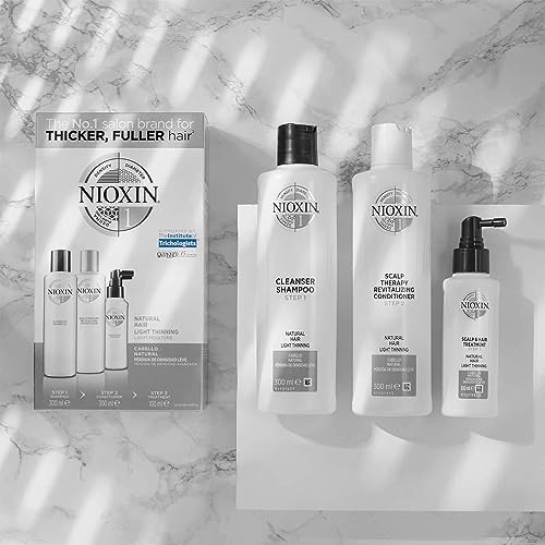 Nioxin 3-Part System, System 1 Natural Hair with Light Thinning, Hair Thickening Treatment, Scalp Th - Image 6
