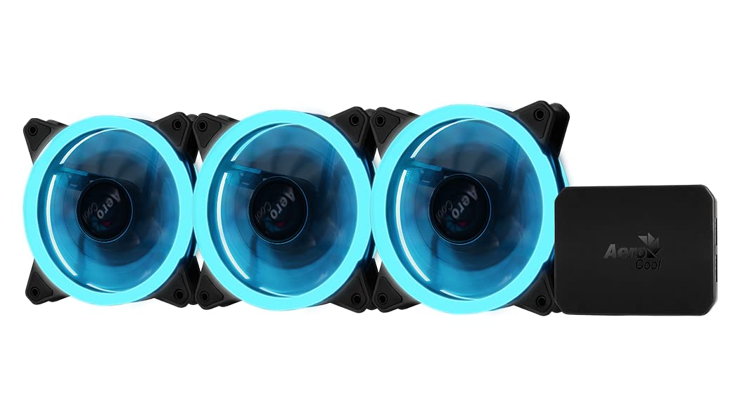 Aerocool Rev RGB Pro Case per computer Ventilatore 12 cm Nero