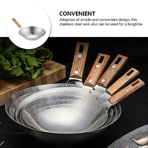 Portable Stainless Steel Cookware Set for Chinese Wok Stove and Frying Pan