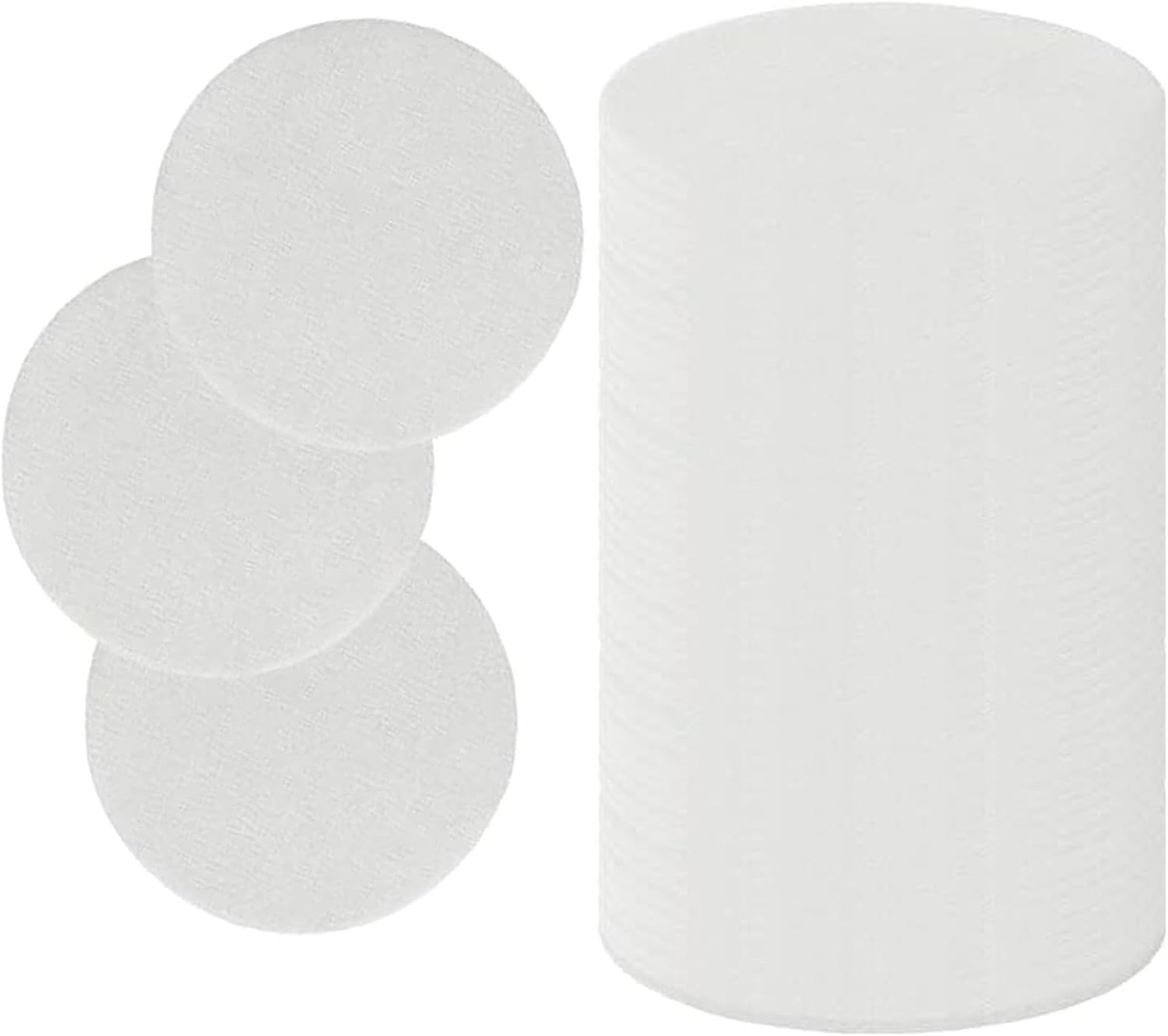 VZU 100Pcs 53mm Coffee Paper Filter for Espresso Coffee Maker, Unbleached Espresso Paper Filters for Espresso Machines, White Coffee Filters Papers Round Special Coffee Filter Paper for Filter Coffee VZU 100Pcs 53mm Coffee Paper Filter for Espresso Coffee Maker, Unbleached Espresso Paper Filters for Espresso Machines, White Coffee Filters Papers Round Special Coffee Filter Paper for Filter Coffee