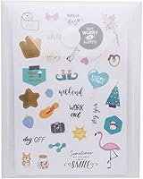 Vista 6 de 7x5 Clear Plastic Envelopes Hook Loop Closure Receipt Sticker Storage Holder 10 Pack