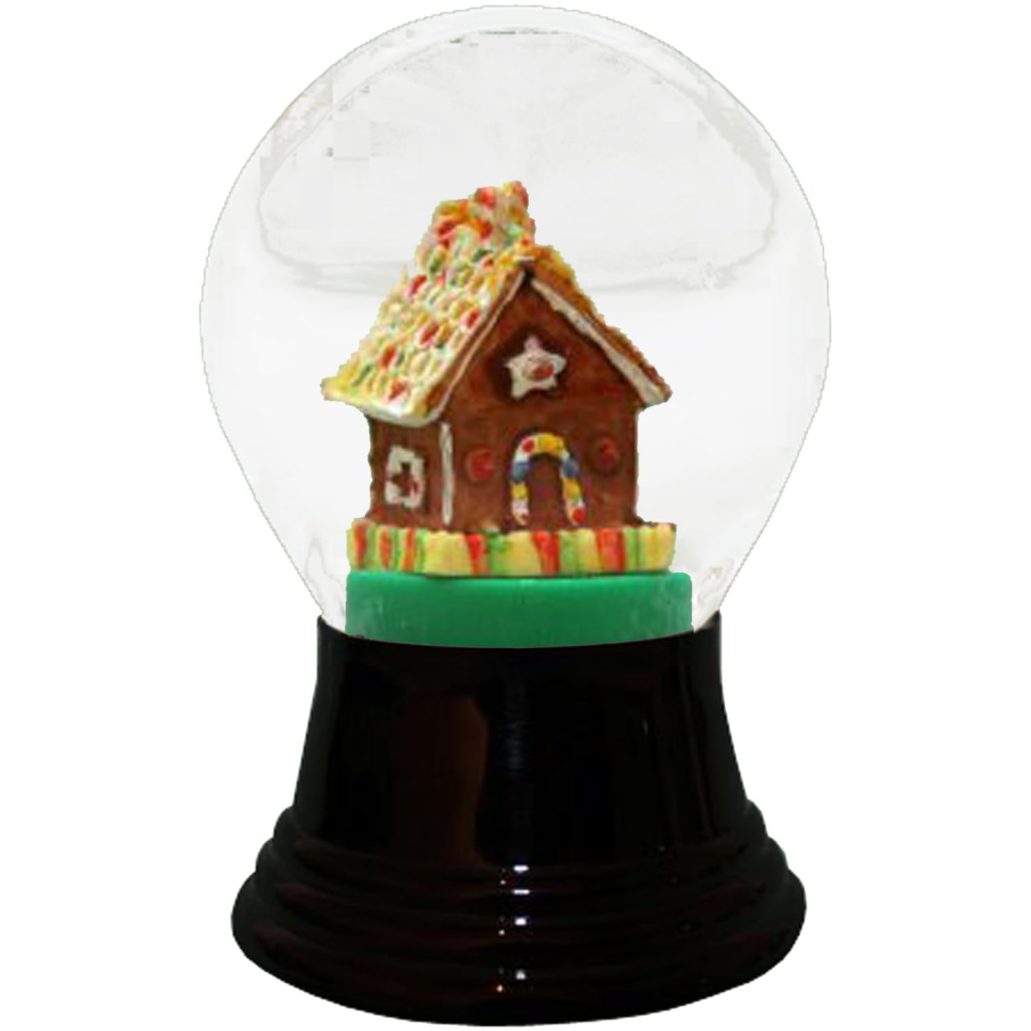 Alexander Taron Perzy Snowglobe Gingerbread House, Medium, 5-inch Height