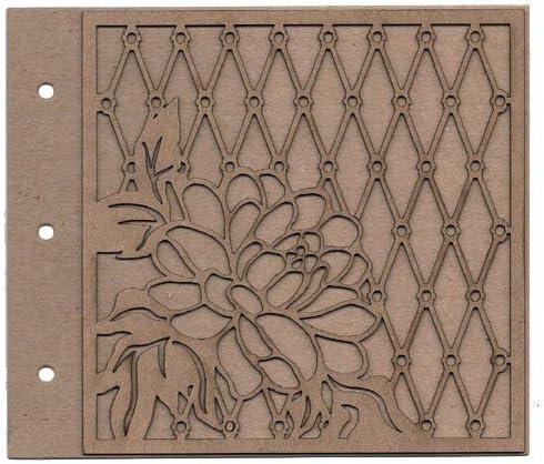 Blossom Album Laser Cut Chipboard - Leaky Shed Studio