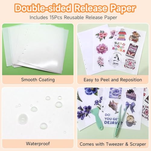 Álbum con cremallera para proteger pegatinas y evitar que pierdan adherencia 6