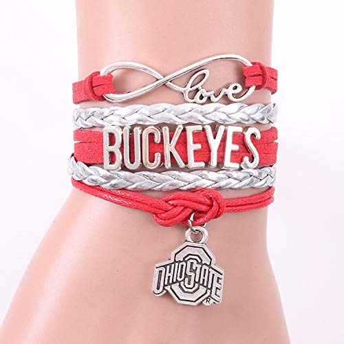 Europe and The United Explosion Models Buckeyes Multilayer Woven Bracelet Sports Bracelet Wholesale Jewelry