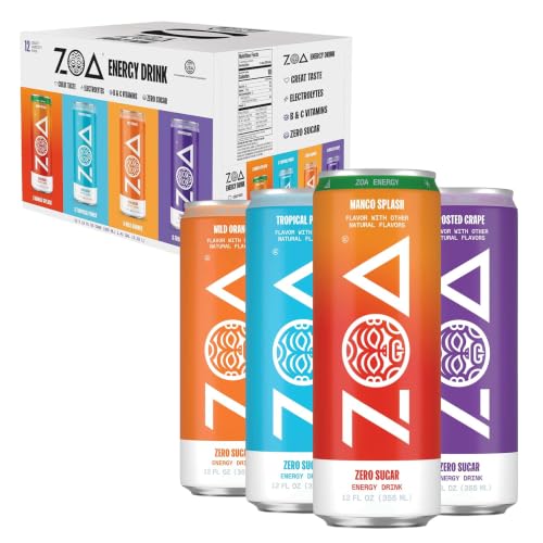 ZOA Zero Sugar Energy Drinks